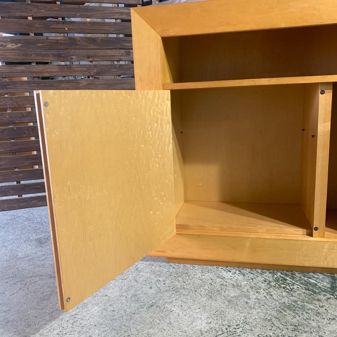 J933R IDEE SQUARE キャビネット チェスト バーズアイメープル