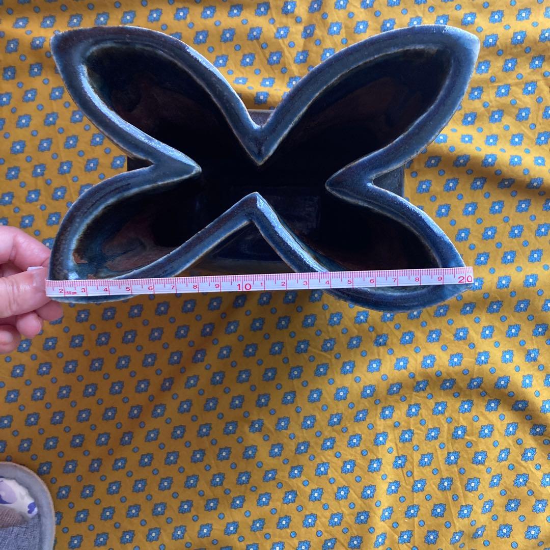 民芸 民藝 作者不明 呉須 花瓶 陶器 扁壺 華道具 - odrs.ca