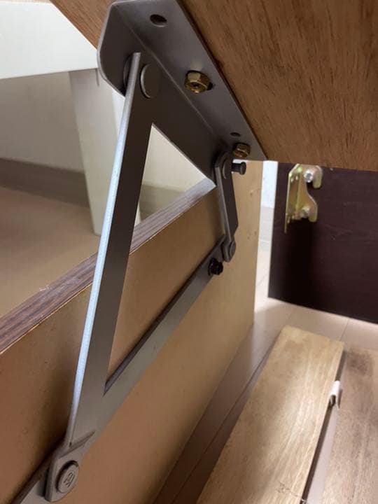 跳ね上げ式　ベッドフレーム　合田木工