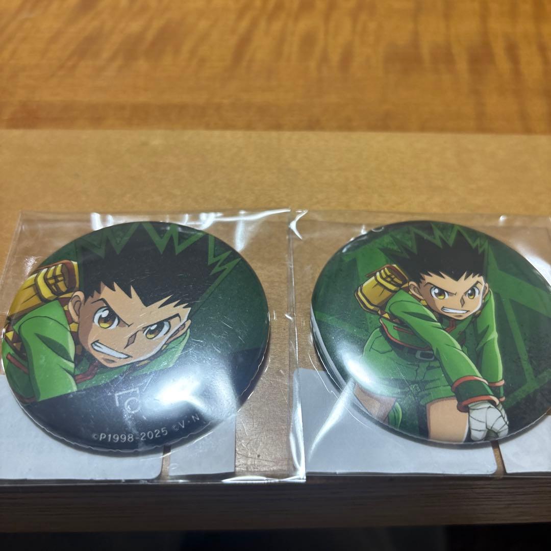 HUNTER×HUNTER ゴン 缶バッヂ2個 - メルカリ