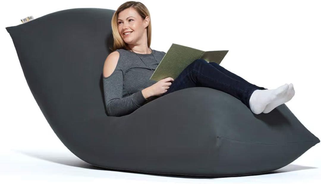 Youbibo ビーズクッション グレー 170cm