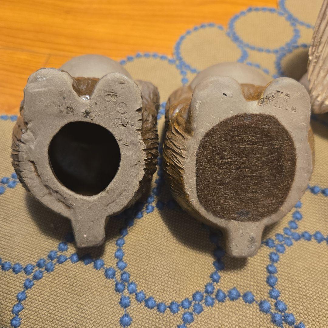 ジィガンドフタ（Jie Gantofta）犬の親子　4体セット