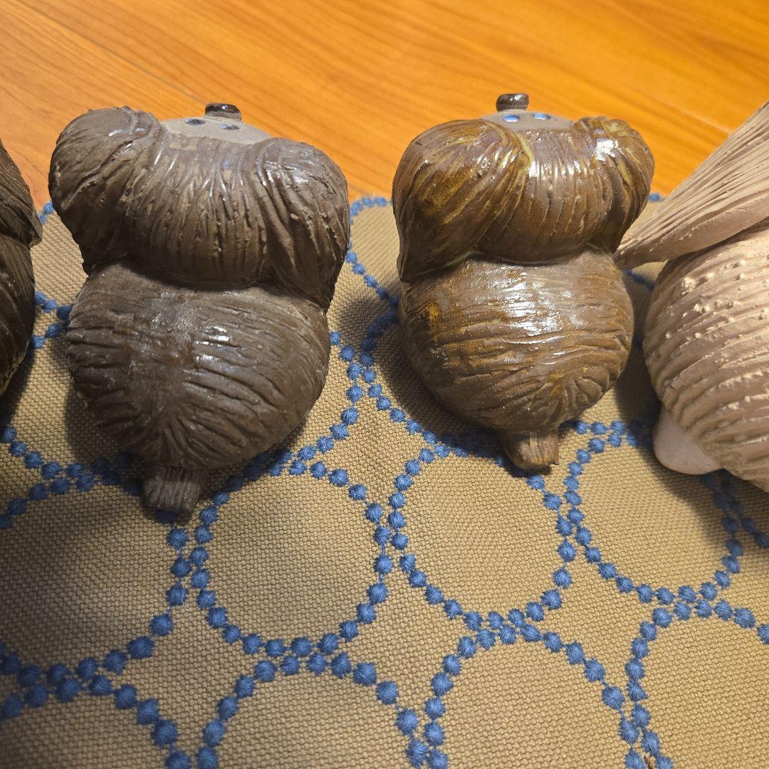 ジィガンドフタ（Jie Gantofta）犬の親子　4体セット