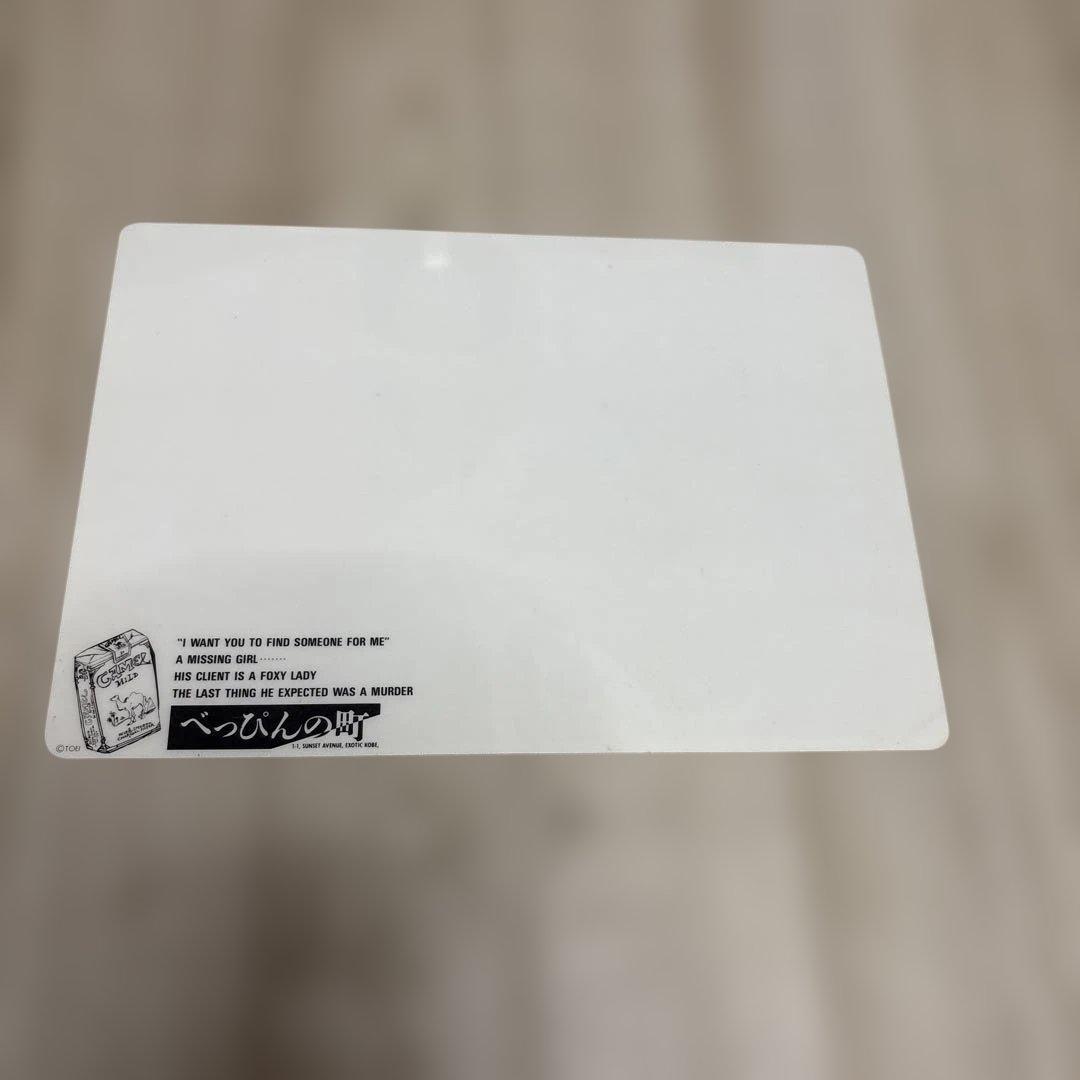 柴田恭兵 べっぴんの町パンフレット&下敷き - メルカリ