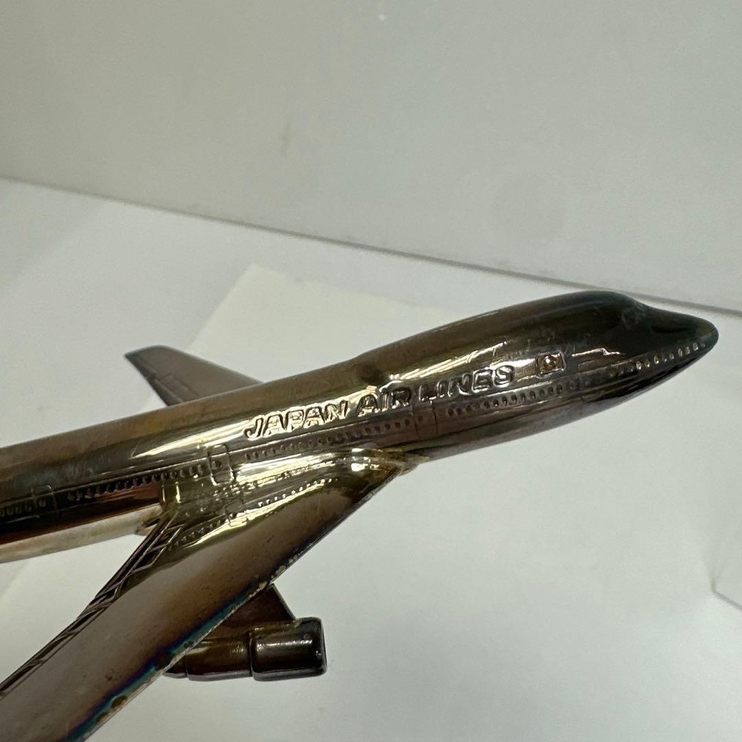 silver刻印 wako 銀製ジャンボジェット104g東さ8-0104☆2F