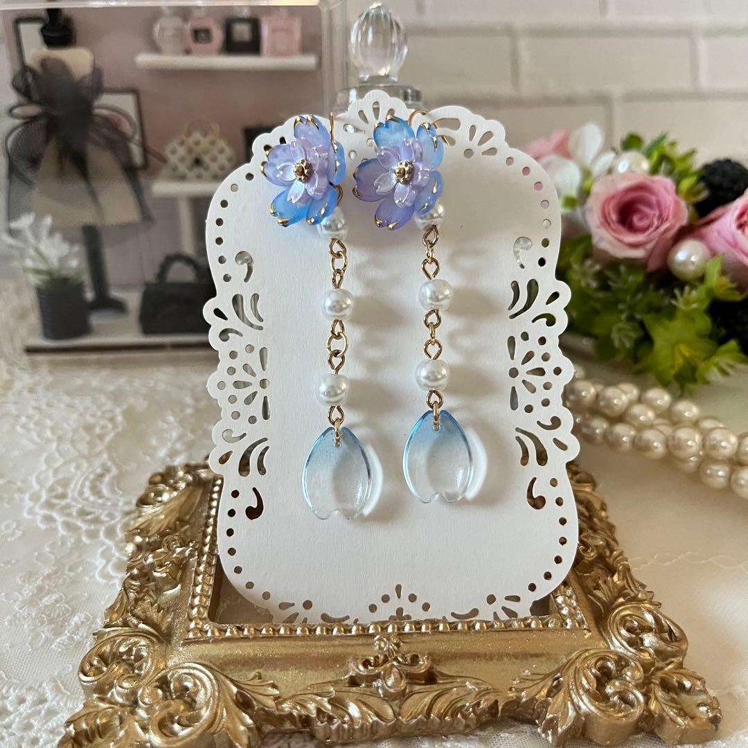 ☆❤️ 桜　さくら　花びら　春　ピアス　イヤリング　ハンドメイド