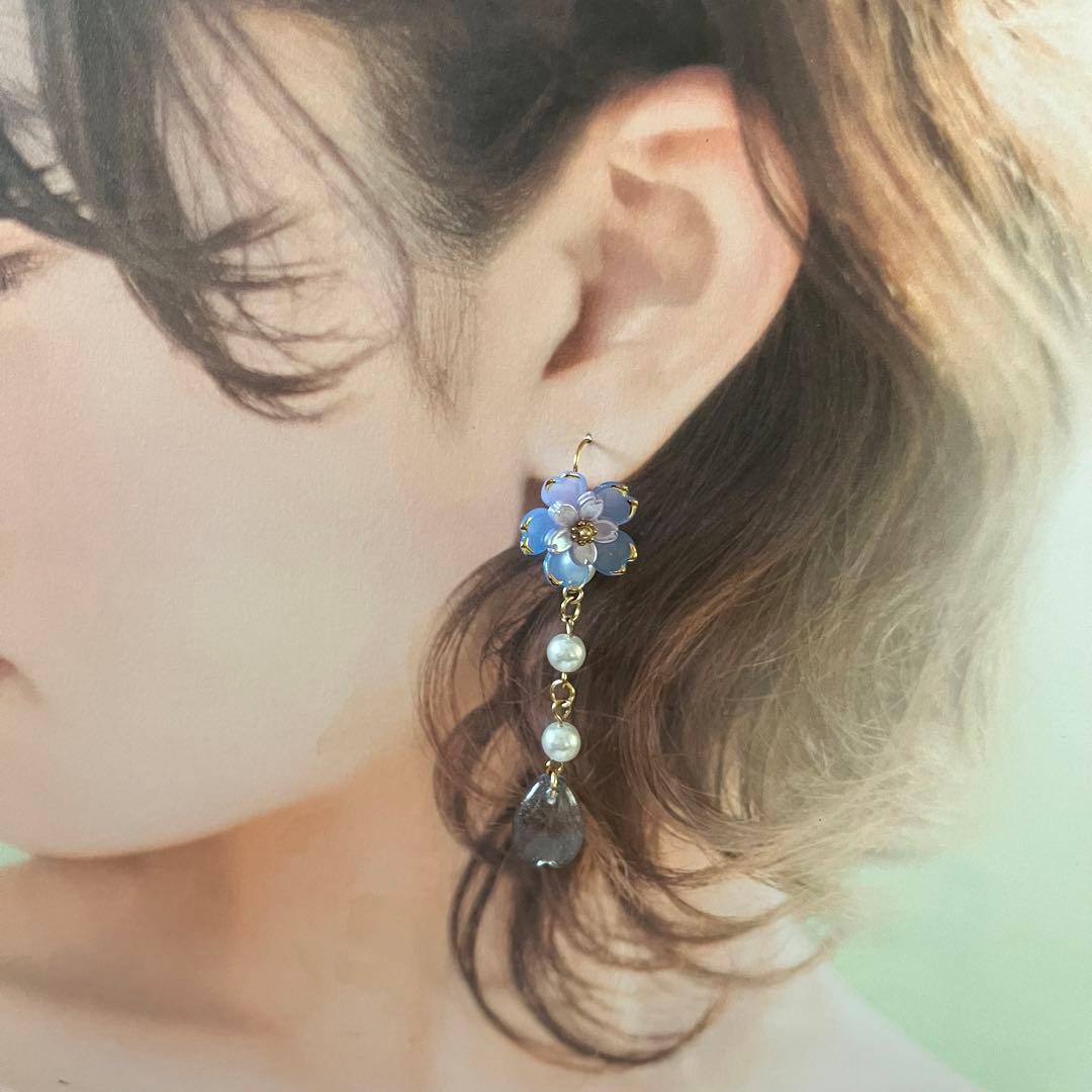 ☆❤️ 桜　さくら　花びら　春　ピアス　イヤリング　ハンドメイド