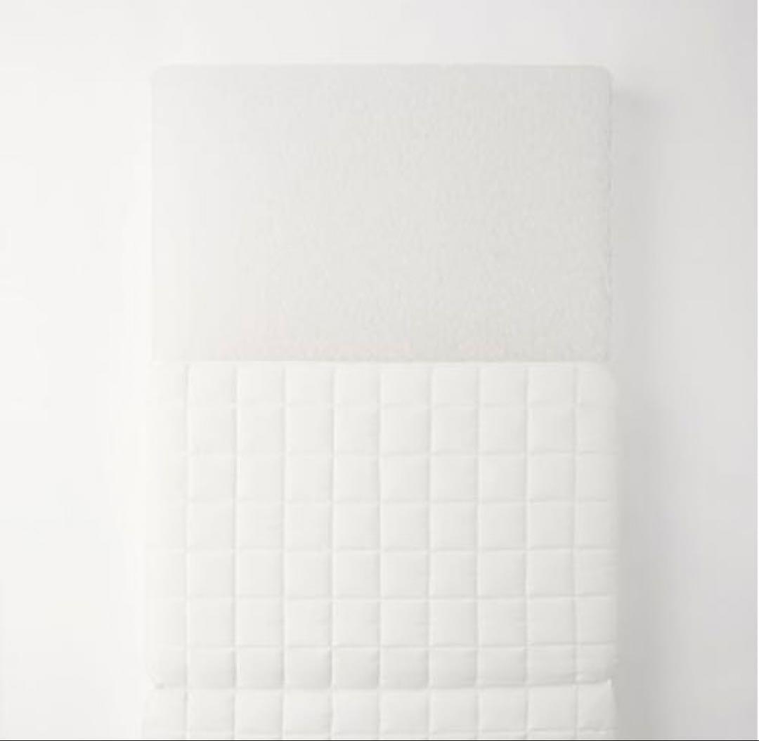 三つ折り　ポリエチレンノンコイルマットレス・セミダブル　無印良品