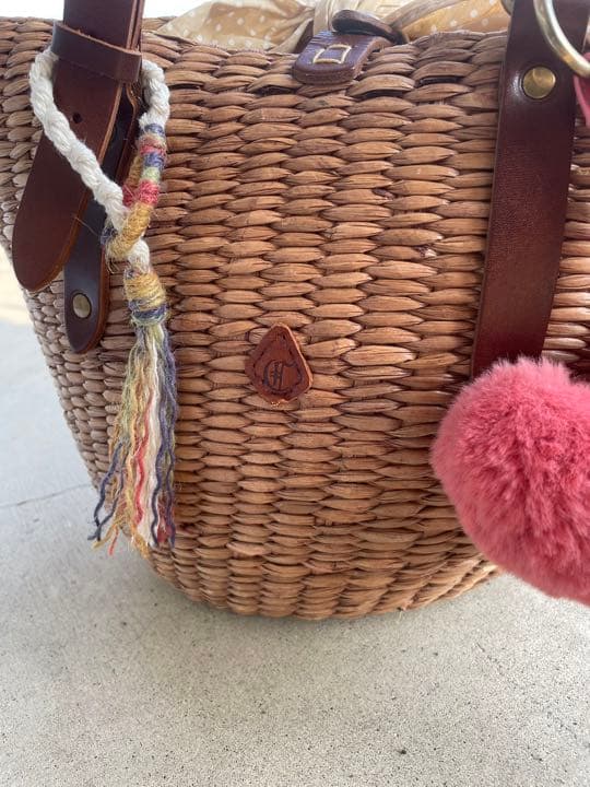 No.2タッセル バッグチャーム マクラメ