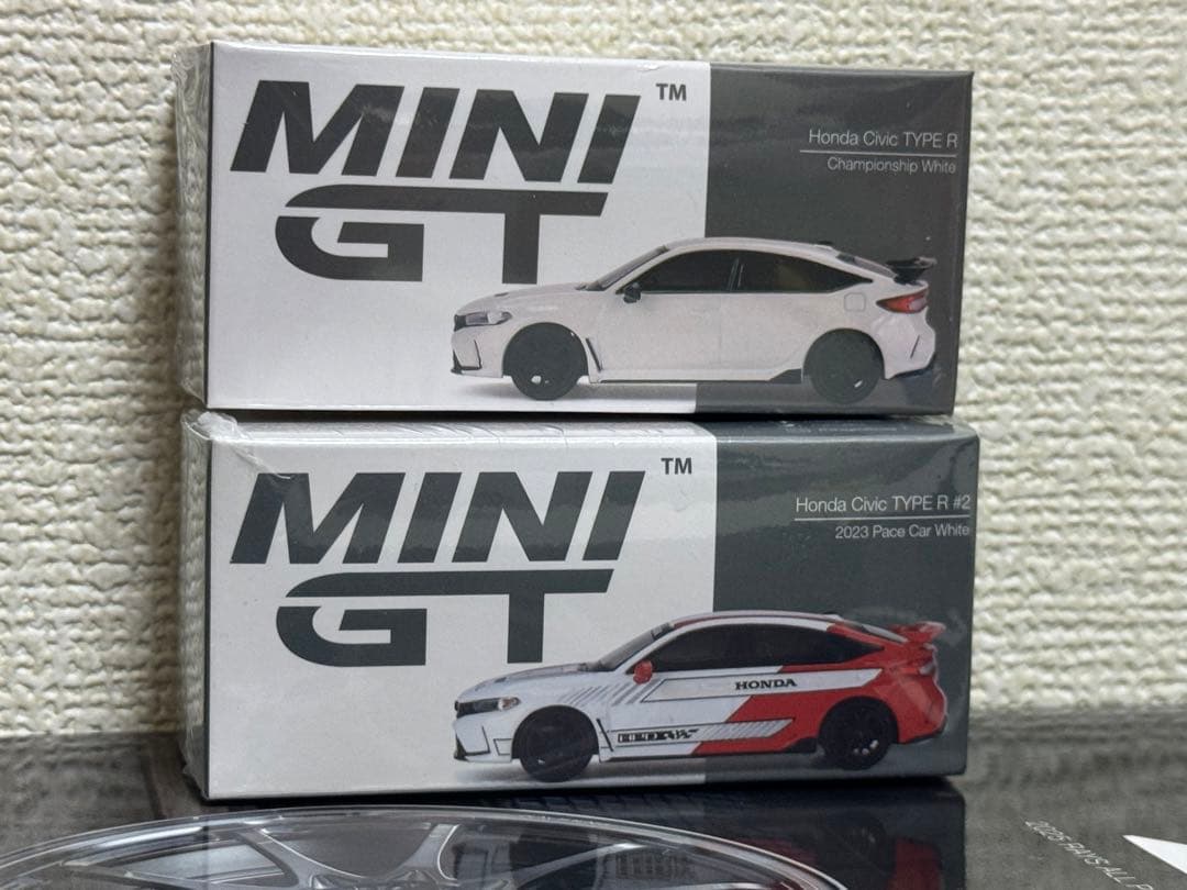 MINIGT 1/64 ホンダ シビック TYPE R FL5 2台セット