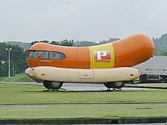 レトロ！フロッピー付き♪ホットウィール ウィンナーモービル オスカー