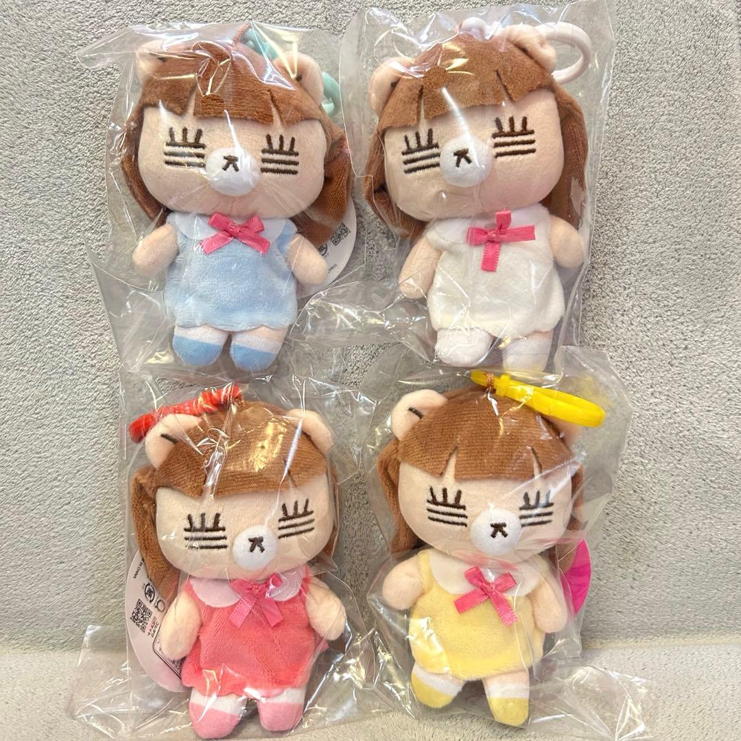 コレサワれ子ちゃん マスコットぬいぐるみ 全4種セット コンプリート