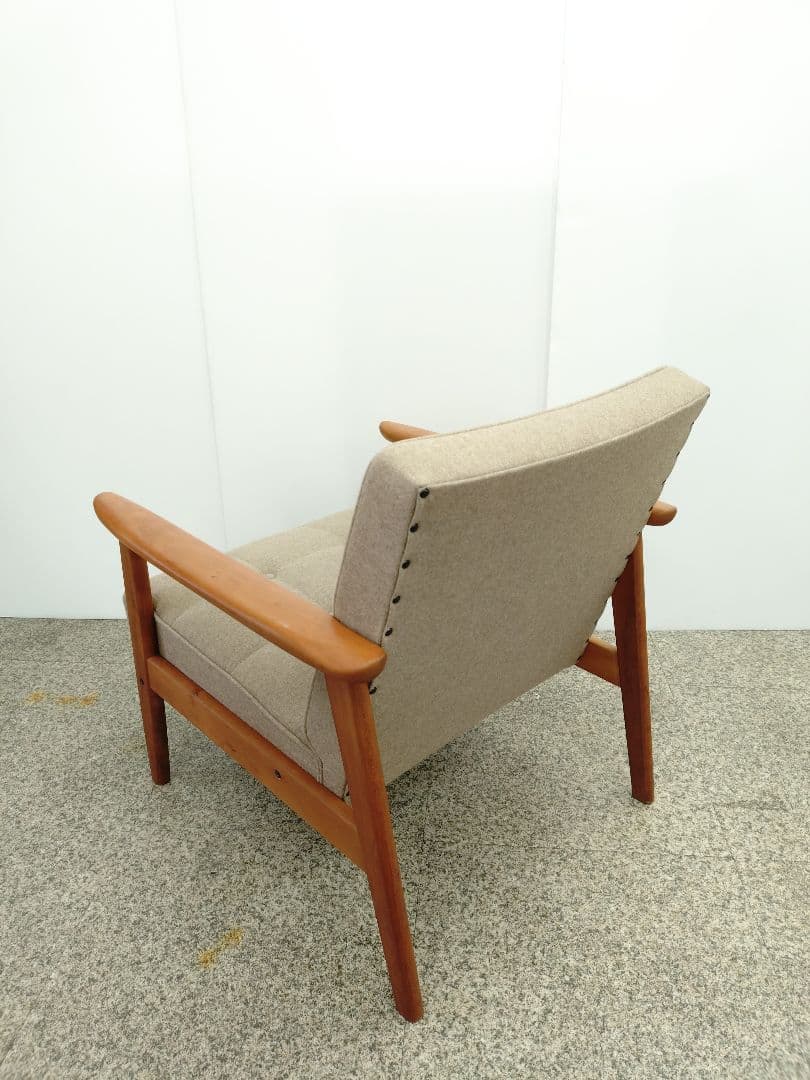 カリモク60 + カリモク Kチェア 1シーター フラノベージュ