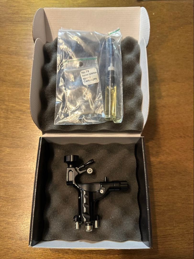 Dragonfly x2 Evil Black 2.6mm 本体と付属品