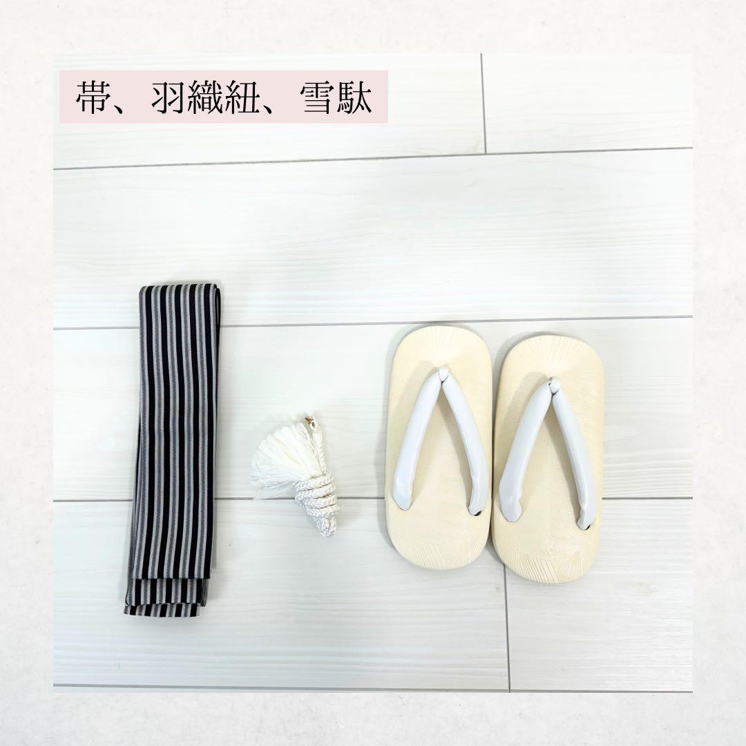 【黒の羽織×鷹×宝船】七五三/5歳/男の子袴セット