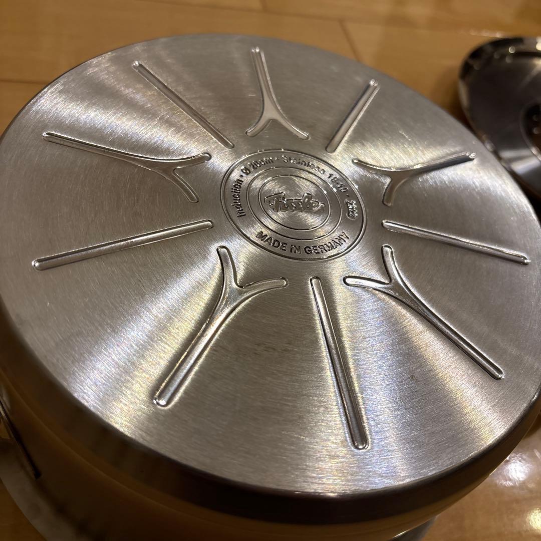 ドイツ製／Fissler／両手鍋／20cm／キャセロール／プロフィコレクション