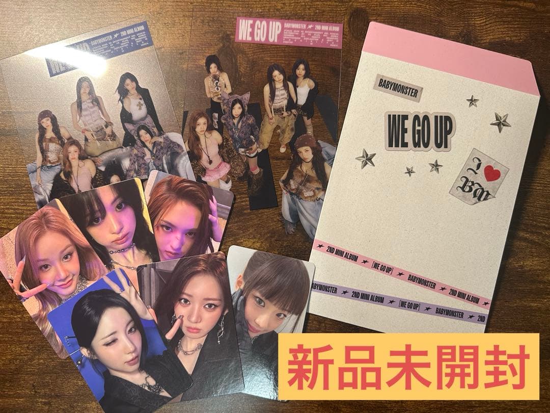BABYMONSTER WE GO UP 6セット 初回限定 トレカ ベビモン - メルカリ
