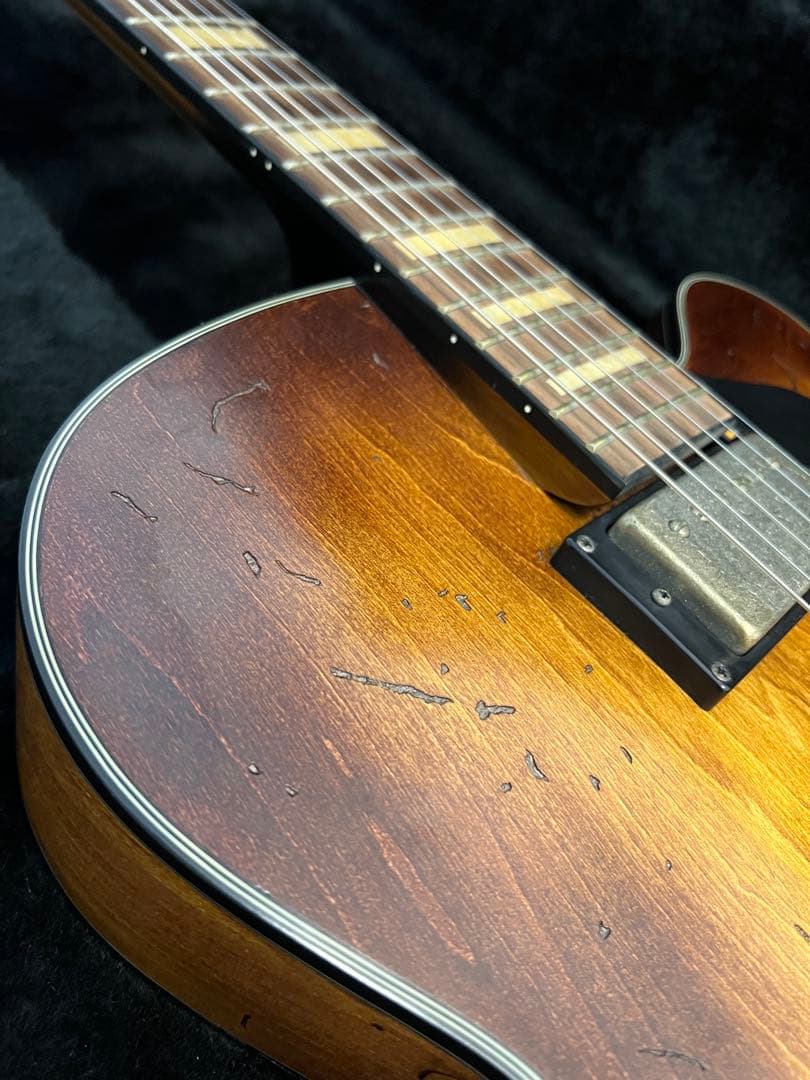 Ibanez afv10a フルアコ レリック加工品 アイバニーズ - メルカリ