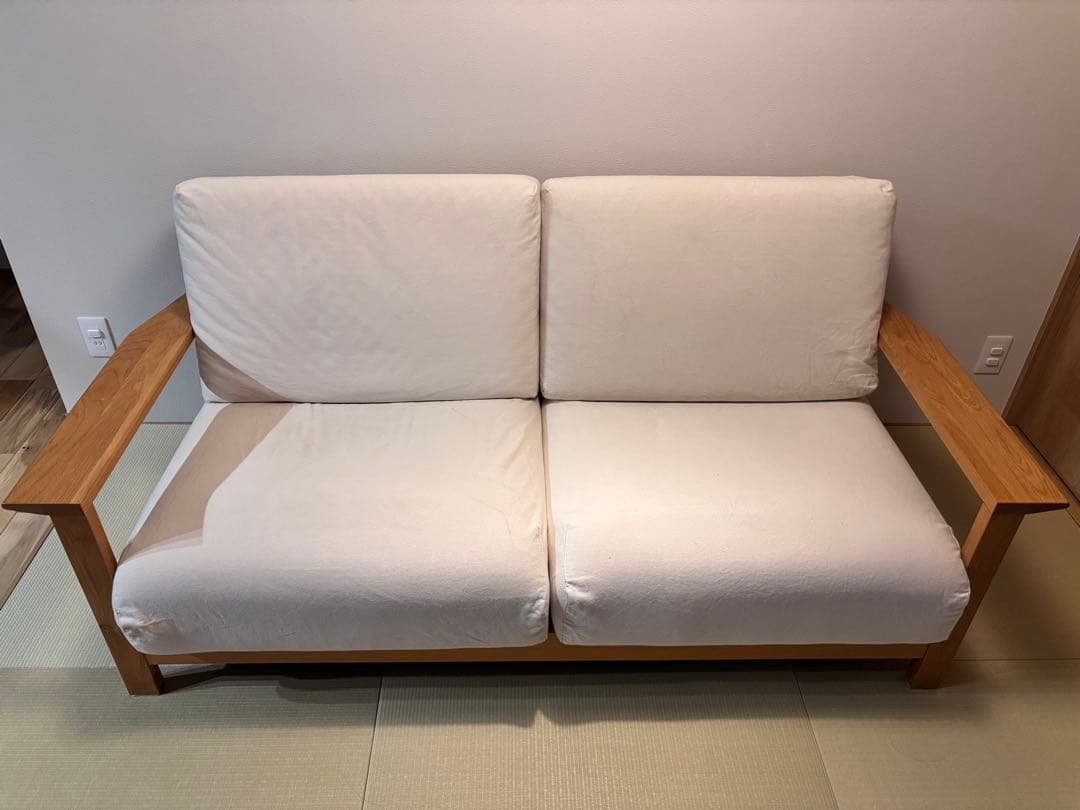 無印良品／ソファ／ウレタンポケットコイル／2.5シーター