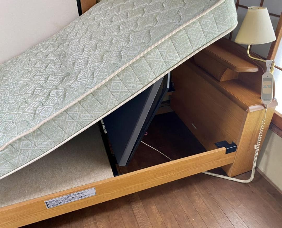 引取り限定！フランスベッド電動背上げリクライニング