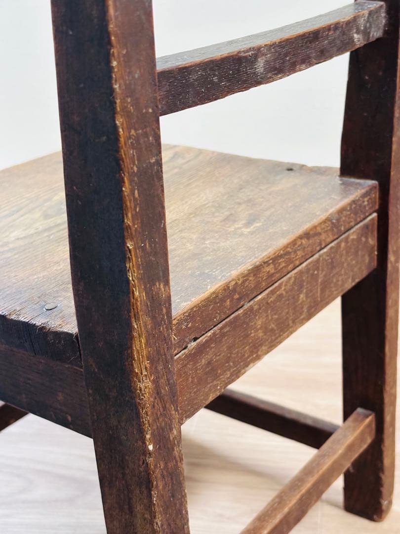 ま*よ様 木製アンティークチェア　キッズサイズ