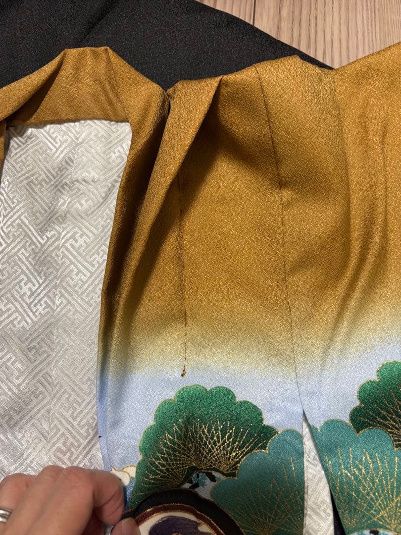 七五三 男の子　袴着物セット