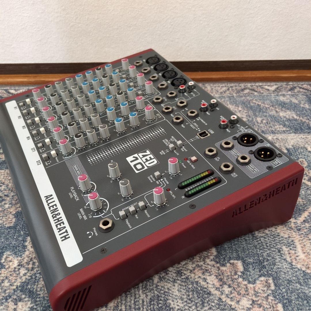 美品】ALLEN & HEATH ZED-10 ミキサー 電源コード付き - メルカリ
