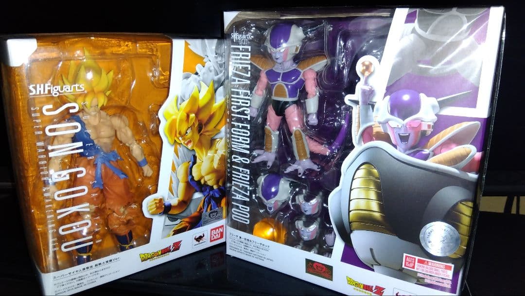 S.H.Figuartsドラゴンボール孫悟空(覚醒Ver) & フリーザ第一形態