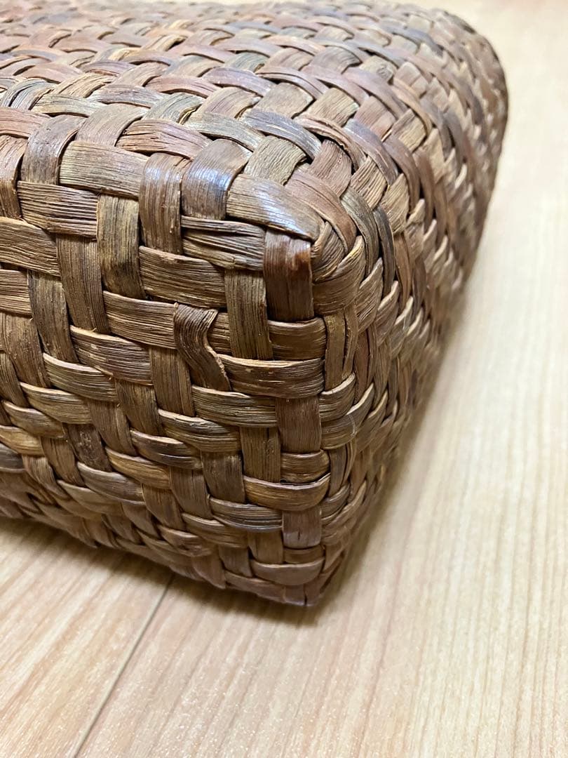 美品　山葡萄 山ぶどう かごバッグ　小物入れセット