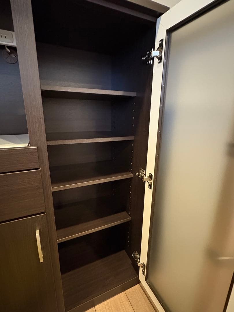 【ARI♡】ニトリ レンジボード コパンT 80MRB DBR