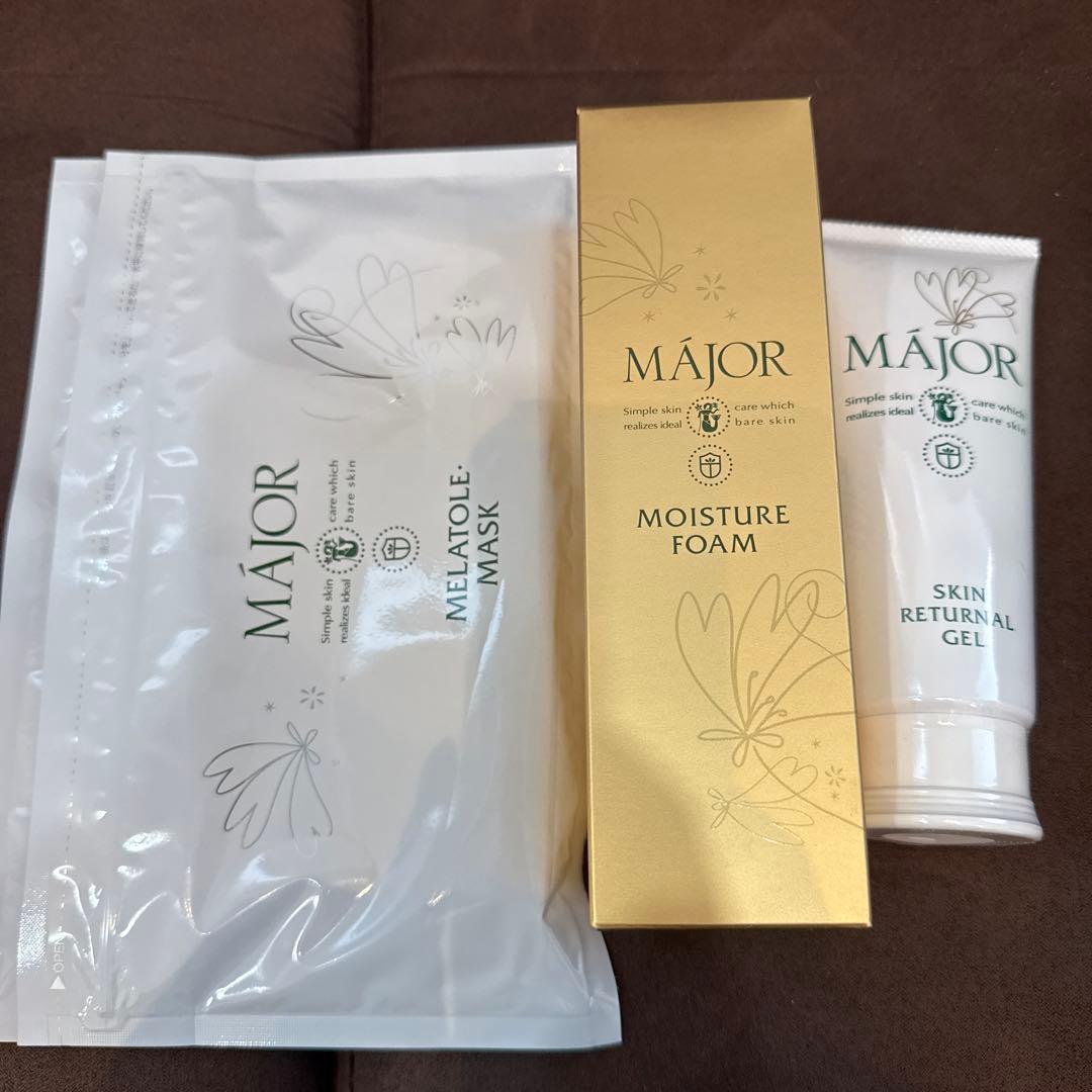 スキンケアセット メラトールマスク・モイスチャーフォーム・スキンリターナルジェル