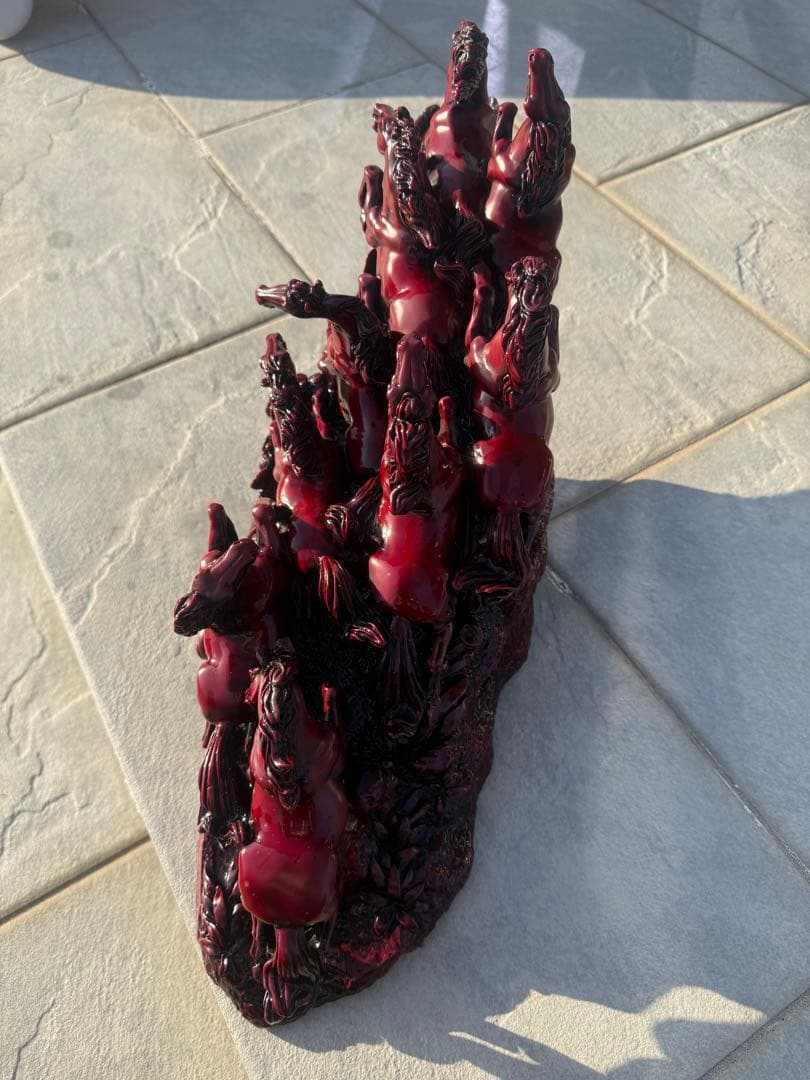 九頭馬 馬九頭 置物 開運 インテリア 仕事運 飛躍 成功 祈願 風水