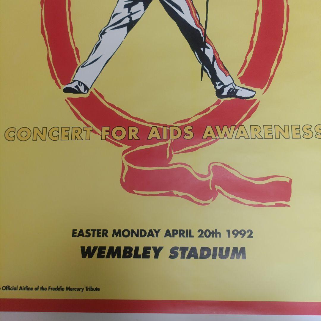 FREDDIE MERCURY 1992 追悼コンサート ヴィンテージポスター - メルカリ