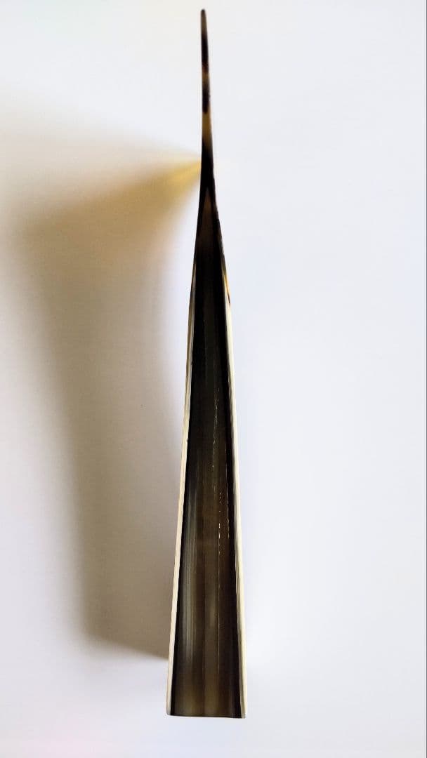 ゆはみ【新品・未使用】 希少最高級白水牛鼈甲撥です