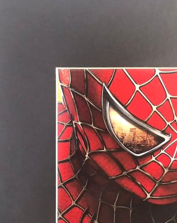 再値下げ❗️スパイダーマン　希少❣️アメリカ映画ポースター　　額縁付き