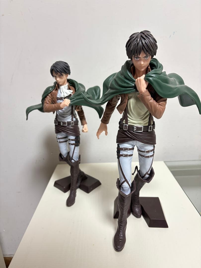 進撃の巨人 Grandista エレン・イェーガー リヴァイフィギュア - メルカリ