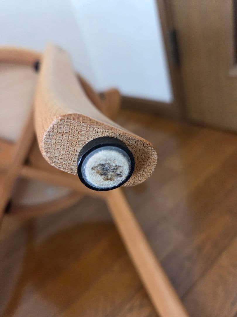 カンディハウス　旭川　椅子　ルントオムチェア　レザー　イエロー