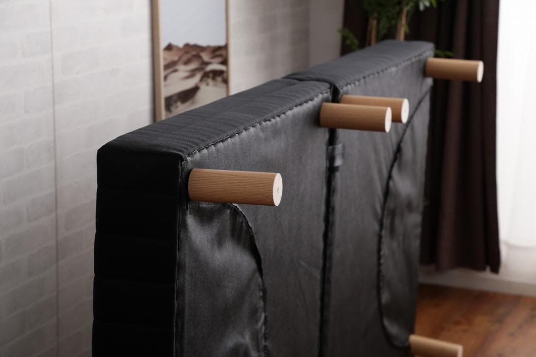 【新品・送料無料】脚付きマットレスベッド【シングル】