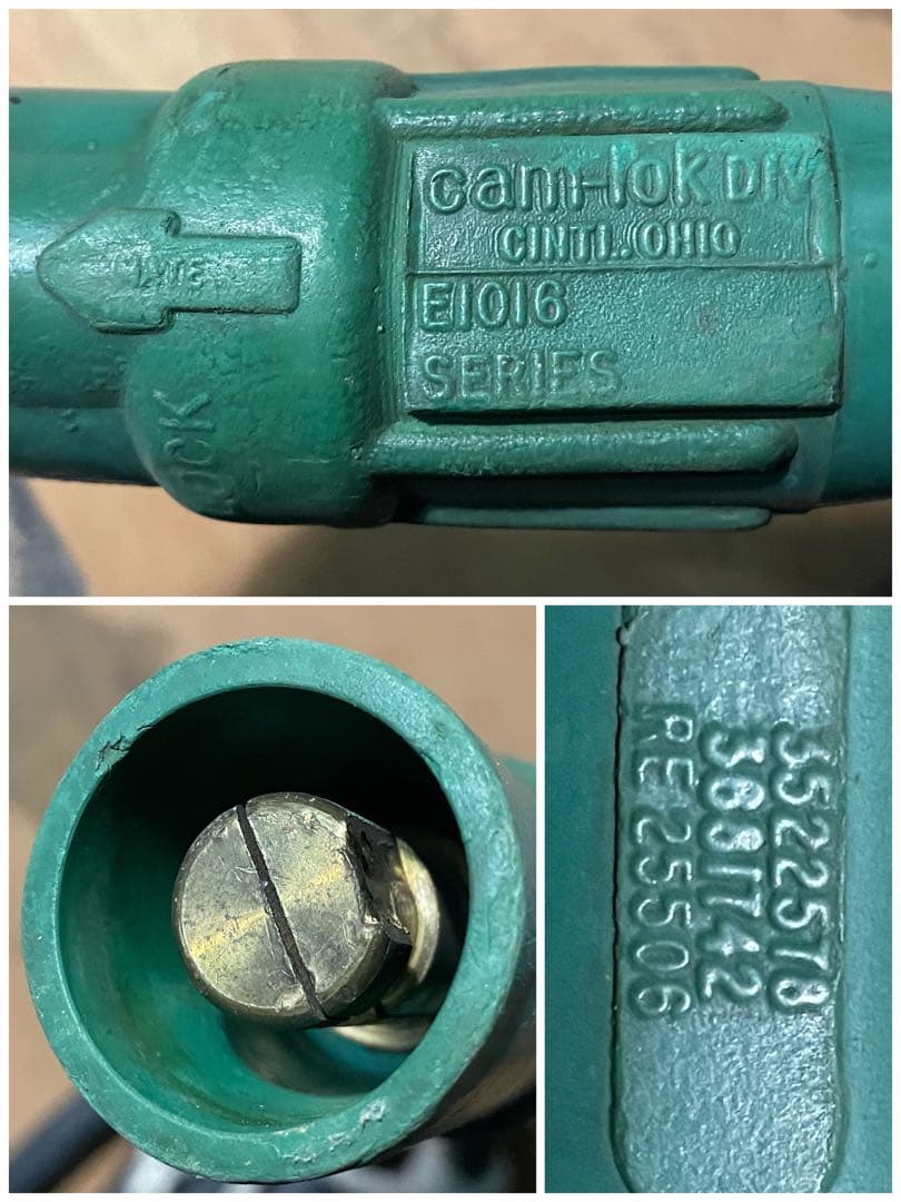 ステージ用電源ケーブル　15m Cam-lok E1016付き 約11.5kg