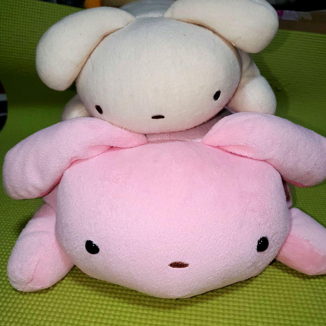 レア】fricca うさぎぬいぐるみ Doぱれっと なちゅらるせらぴ - メルカリ