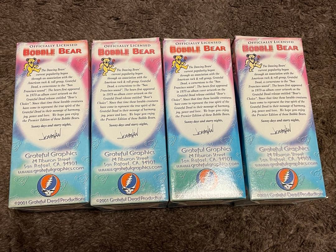 希少！ デッドベア フィギュアGrateful Dead Bear ボビンヘッド