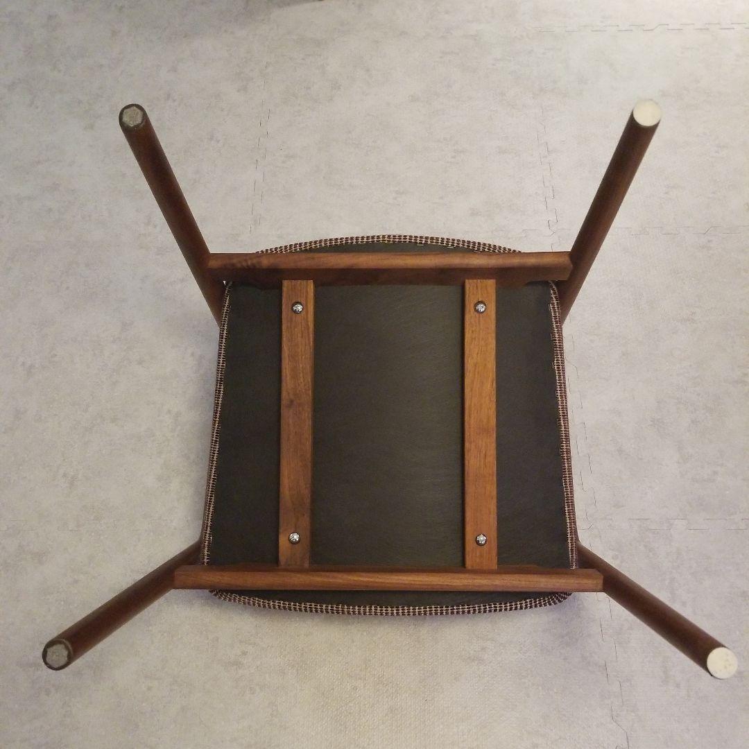 宮崎椅子　無垢ウォールナット　ぺぺラウンジチェア　オイル塗装