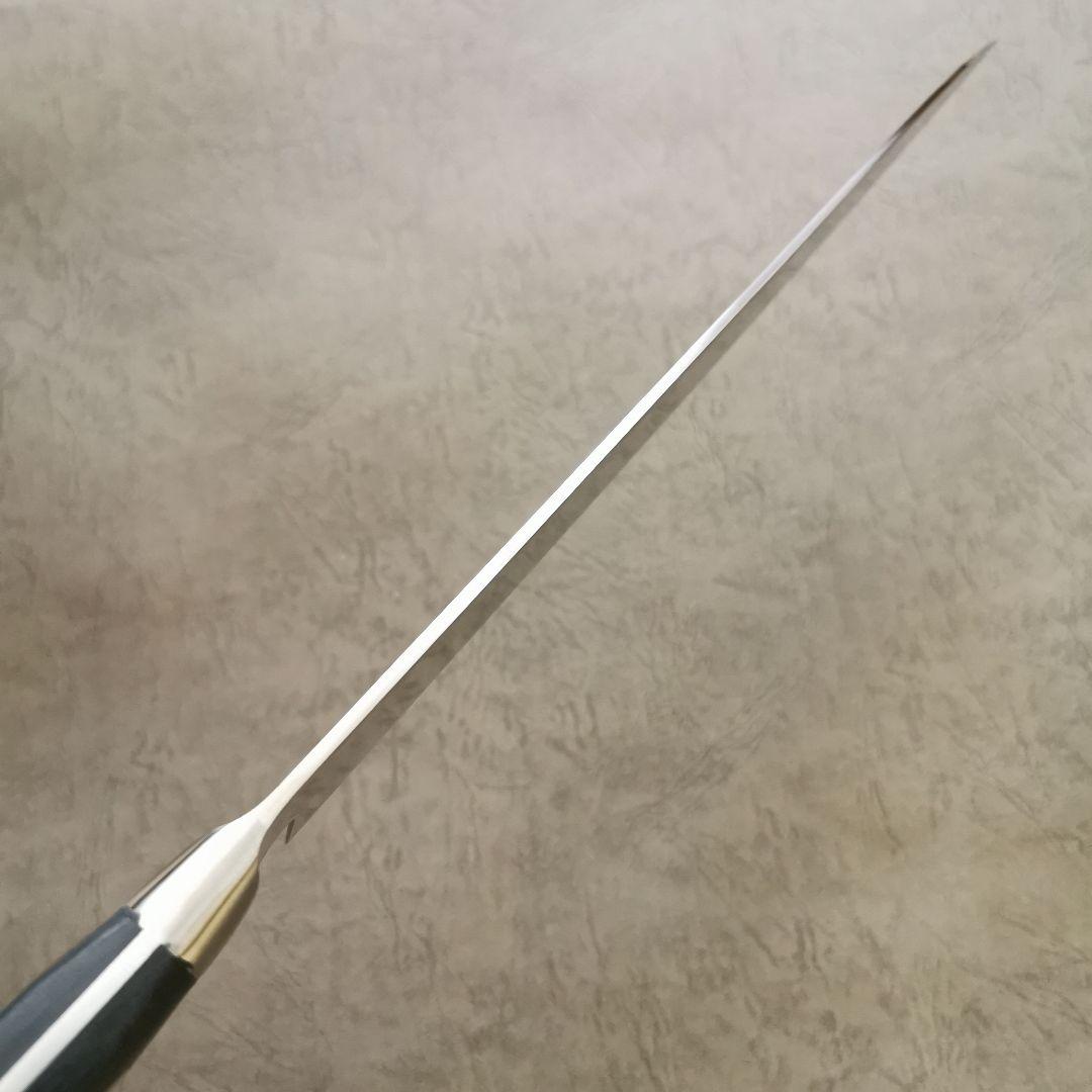 訳あり　CLASSICタイプ 牛刀 270mm　未使用　両刃　無銘　ノーブランド