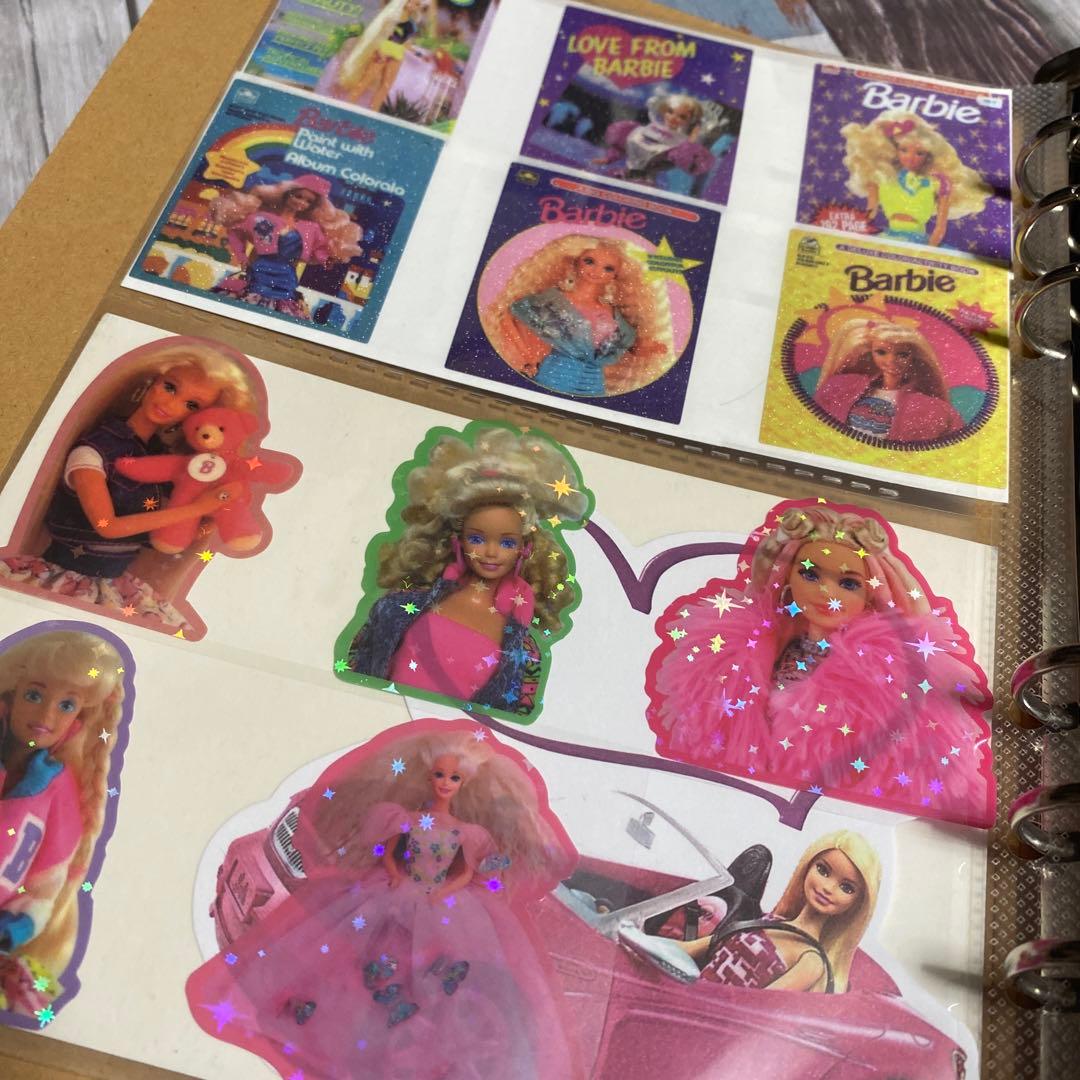 A5 おすそ分けファイル Barbie アメキャラ シール帳 - メルカリ