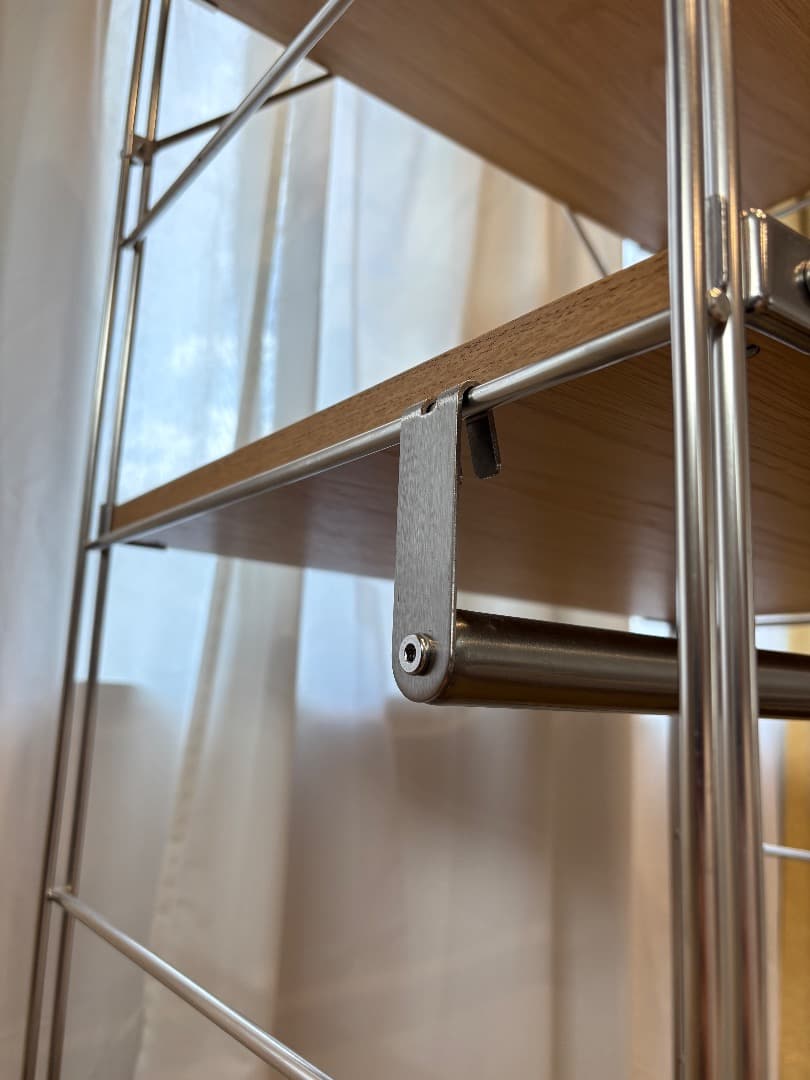 無印良品　ステンレスユニットシェルフ　特大　つっぱり