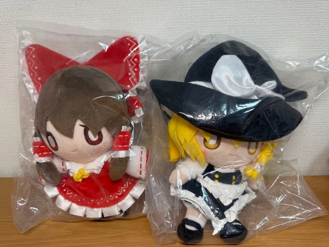 東方Project 博麗霊夢&霧雨魔理沙セット ほわほわぬいぐるみ[フリュー]