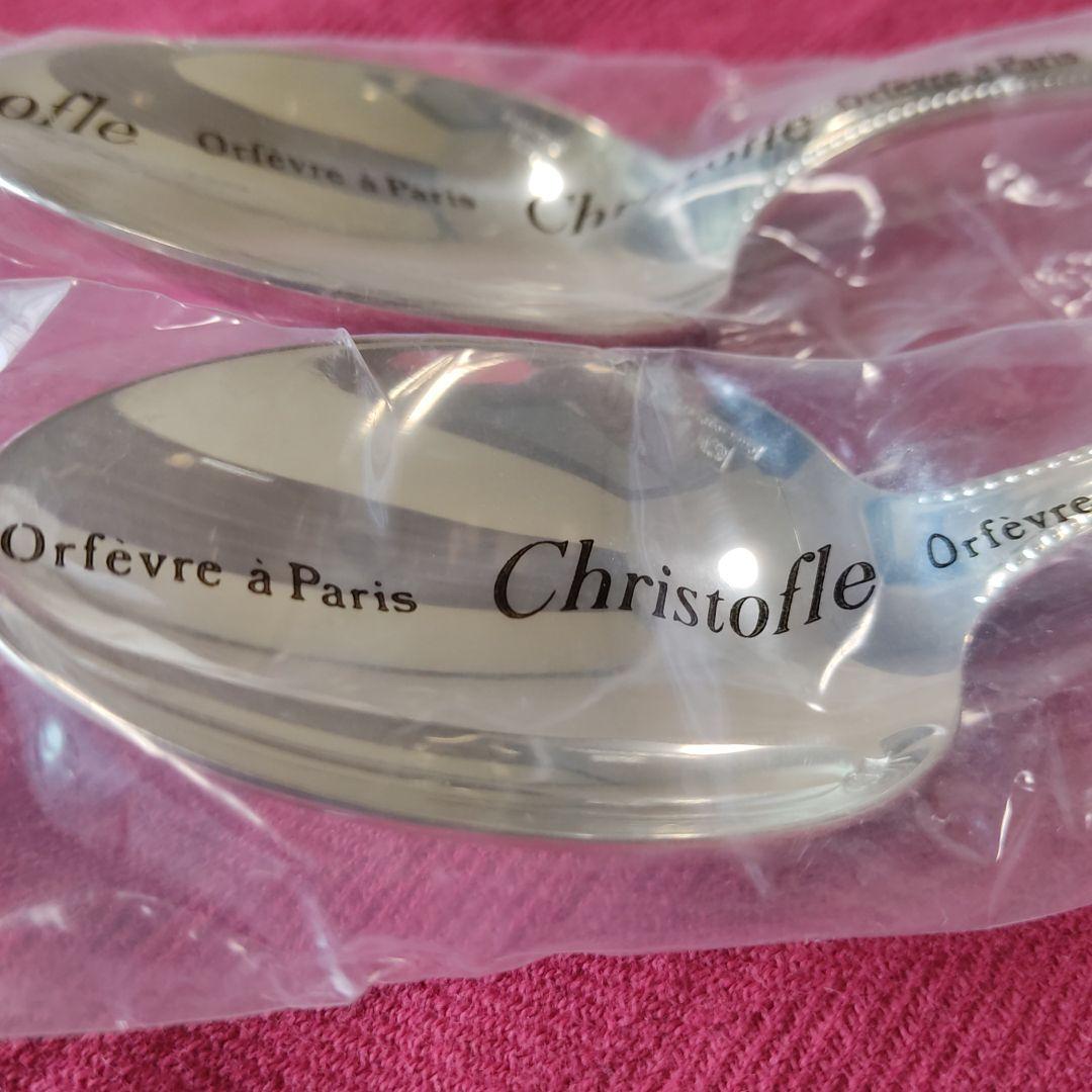 クリストフル パールシリーズ スープスプーン 12本(未開封2本)