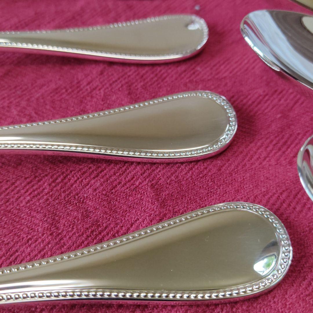 クリストフル パールシリーズ スープスプーン 12本(未開封2本)