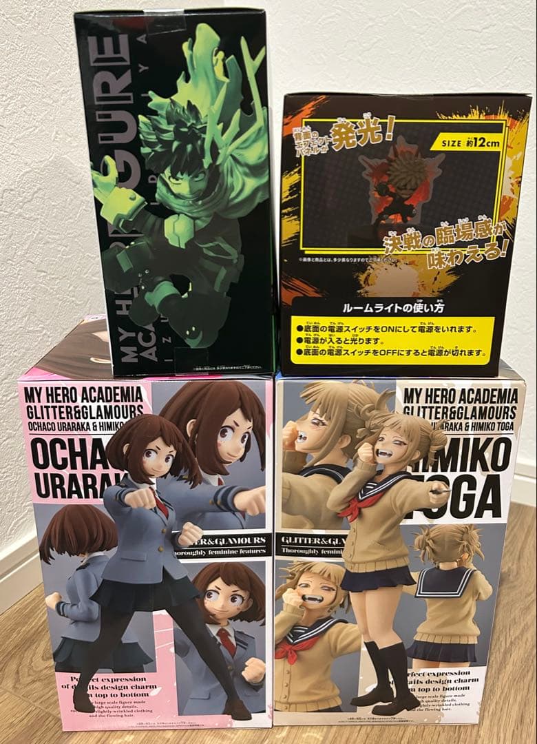 僕のヒーローアカデミア フィギュア6体まとめ売り 緑谷出久 爆豪勝己 他