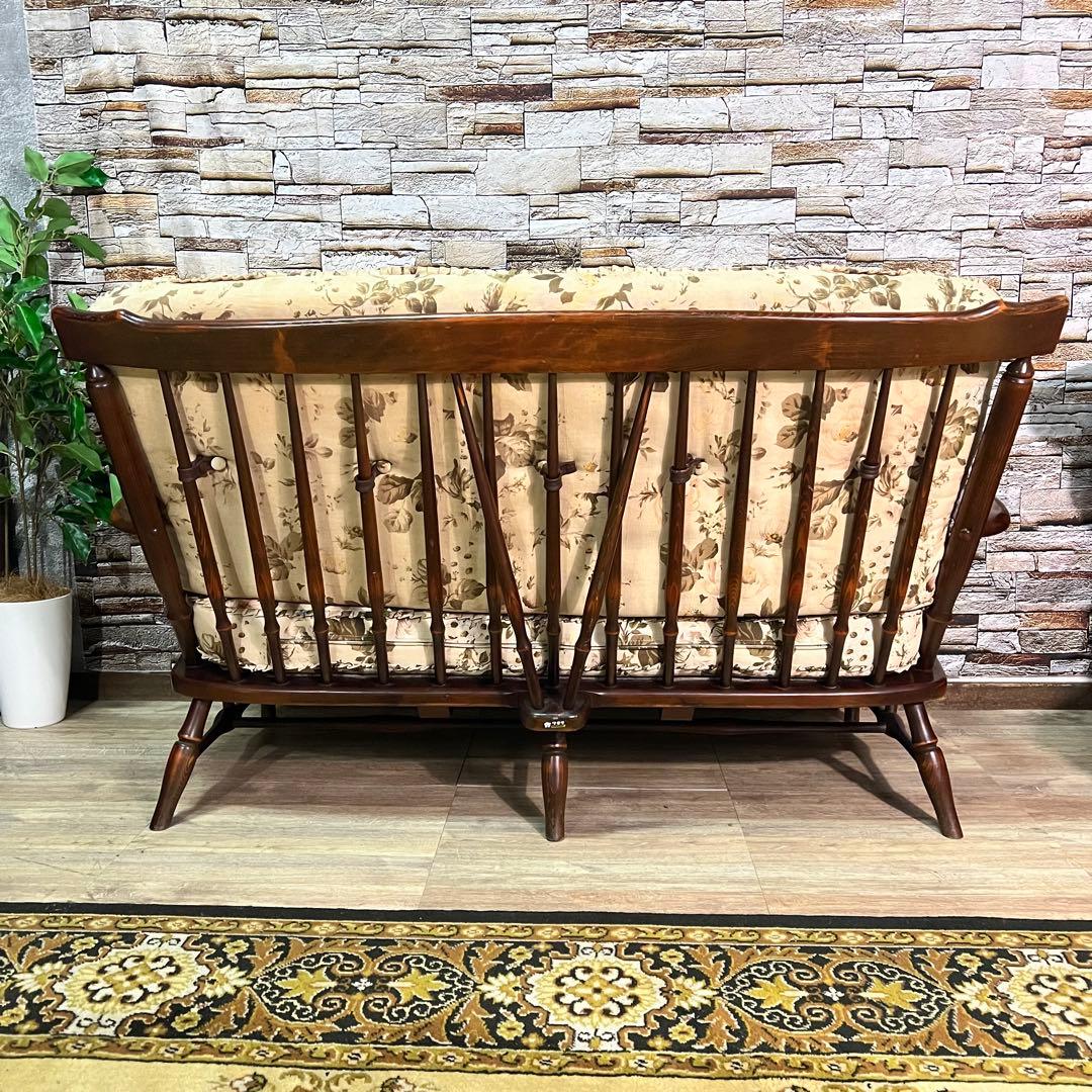 カリモク家具 karimoku꧂コロニアルシリーズ ソファセット アーム 花柄